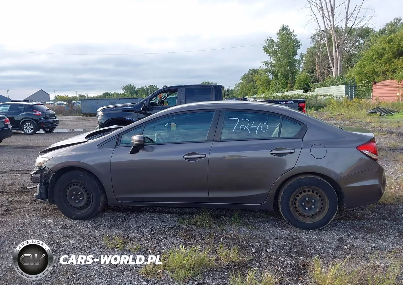2014 Honda Civic Lx VIN:2HGFB2F51EH507240 - 14