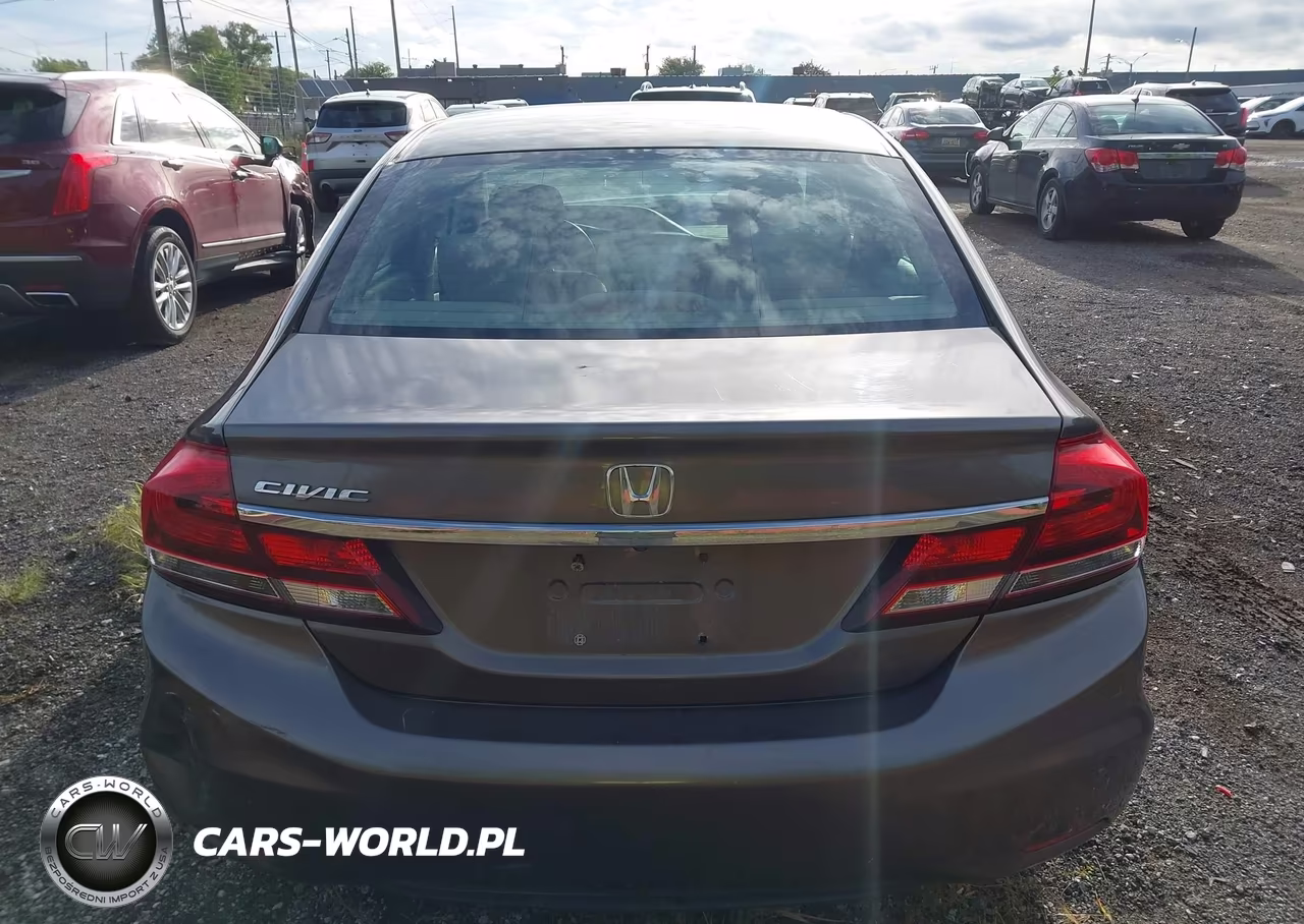 2014 Honda Civic Lx VIN:2HGFB2F51EH507240 - 16