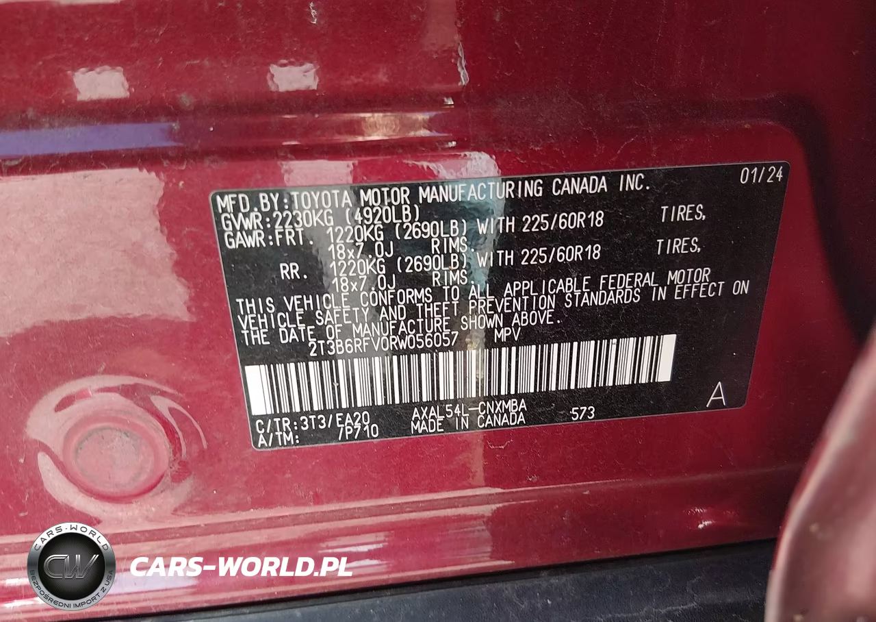 2024 Toyota Rav4 Hybrid Xle Premium VIN:2T3B6RFV0RW056057 - 9