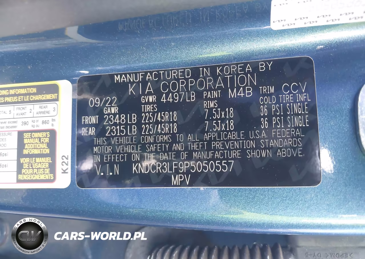 2023 Kia Niro Plug-In Hybrid Sx Touring VIN:KNDCR3LF9P5050557 - 9