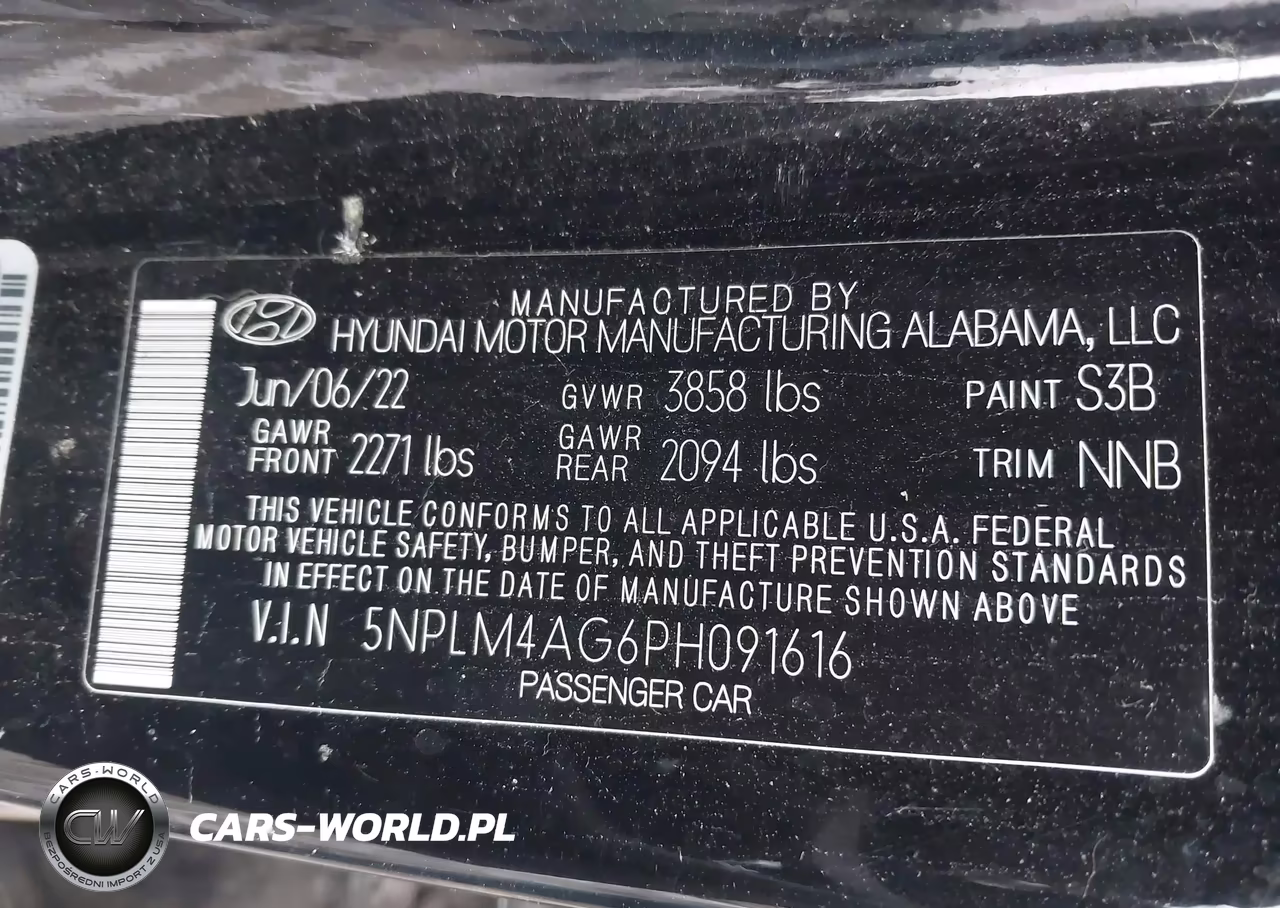 2023 Hyundai Elantra Sel VIN:5NPLM4AG6PH091616 - 9