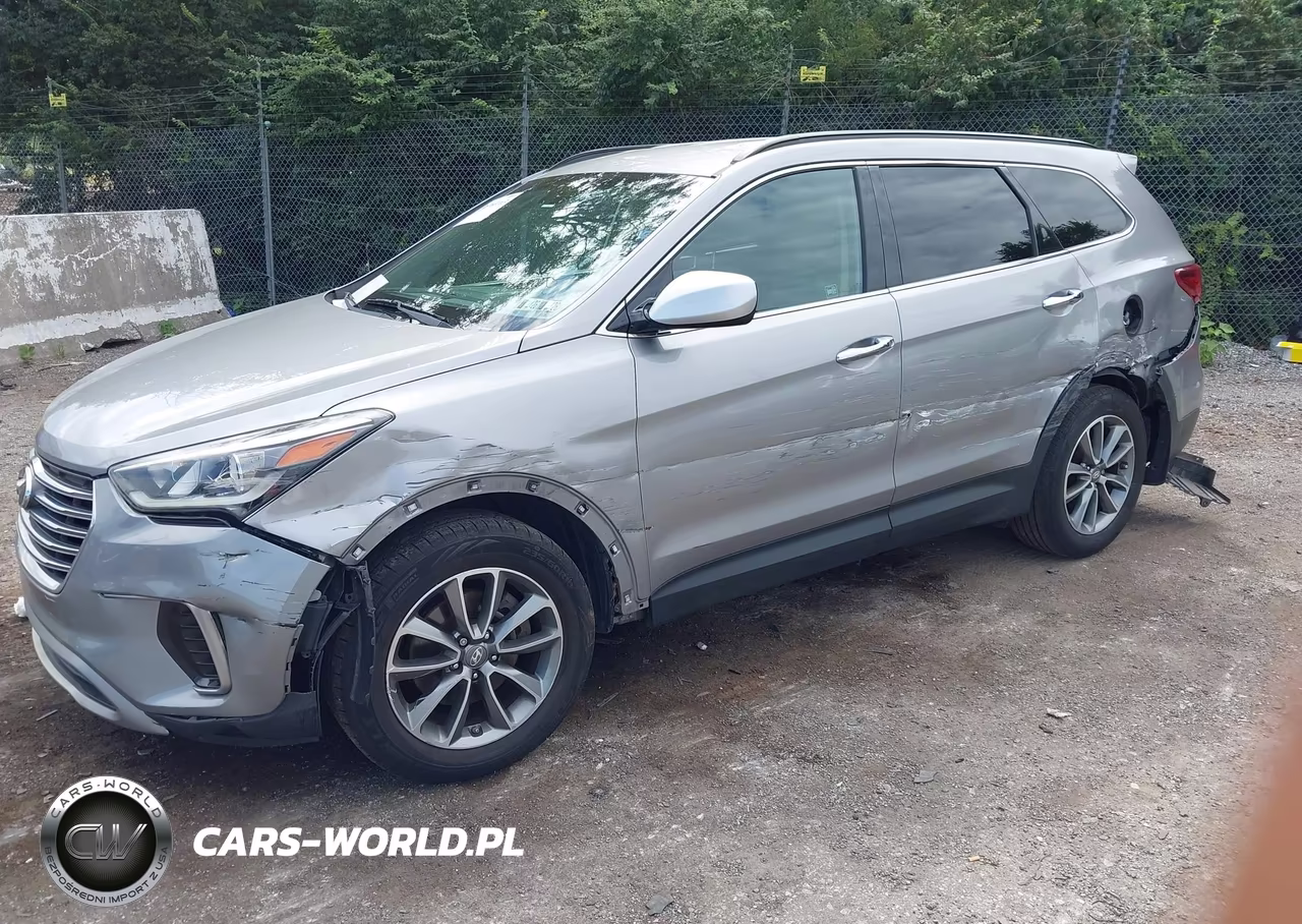 2018 Hyundai Santa Fe Se VIN:KM8SMDHF3JU279284 - 2