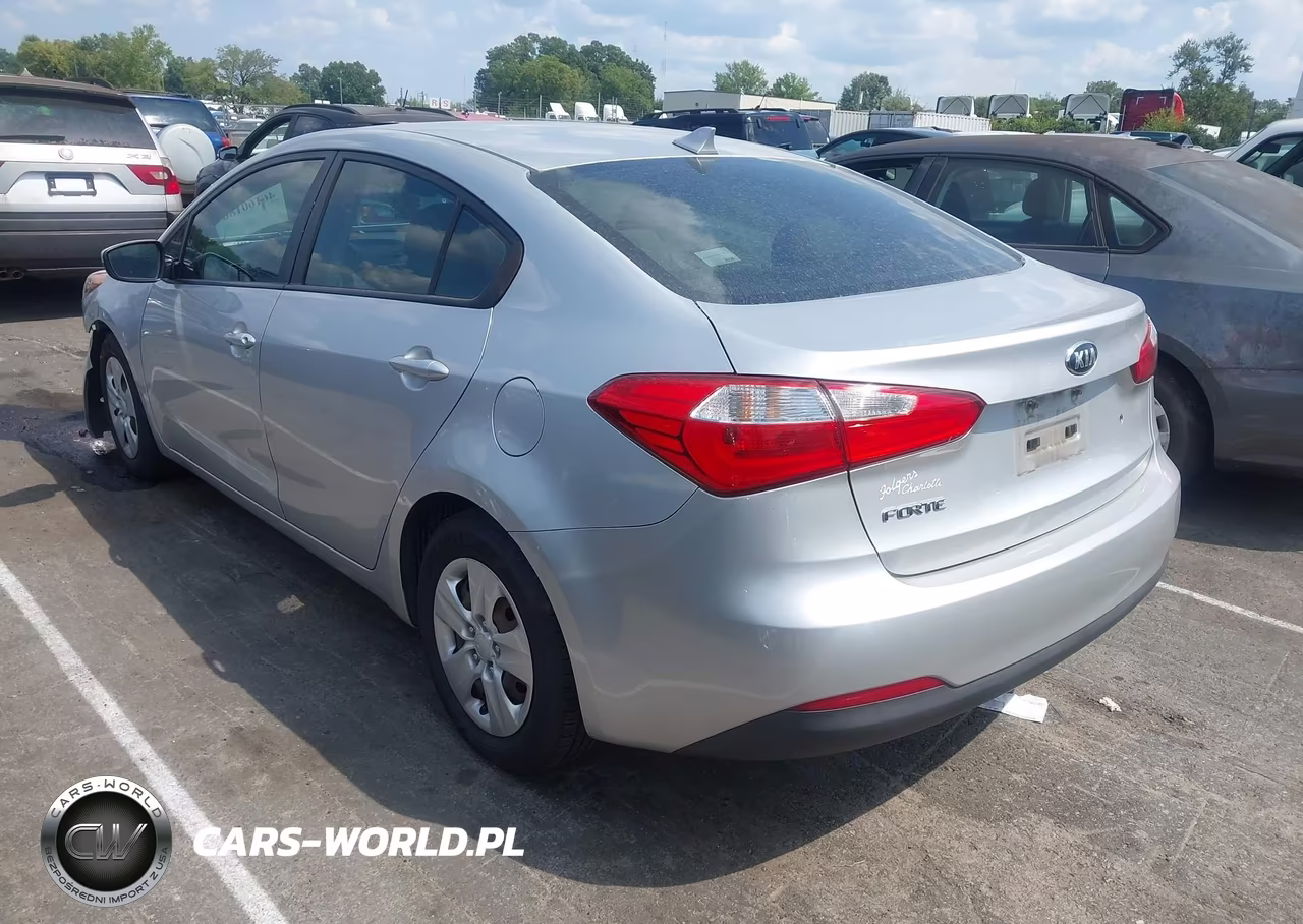 2015 Kia Forte Lx VIN:KNAFK4A63F5307847 - 3
