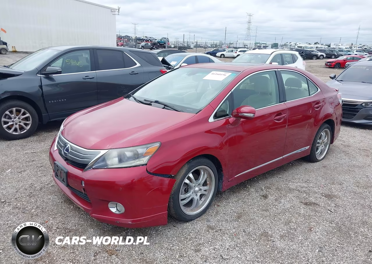 2010 Lexus Hs 250H Premium VIN:JTHBB1BA6A2029683 - 2