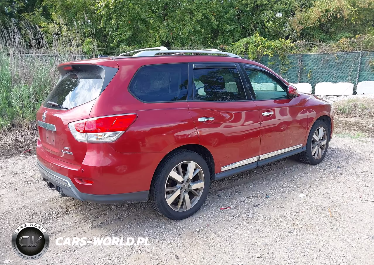 2013 Nissan Pathfinder Platinum VIN:5N1AR2MM9DC639447 - 4