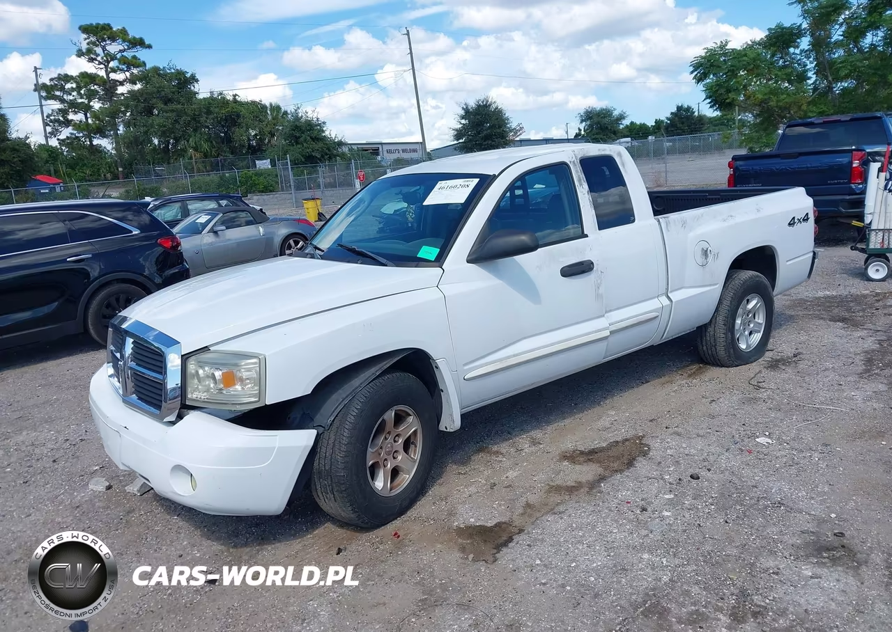 2005 Dodge Dakota Laramie VIN:1D7HW52N05S257054 - 2