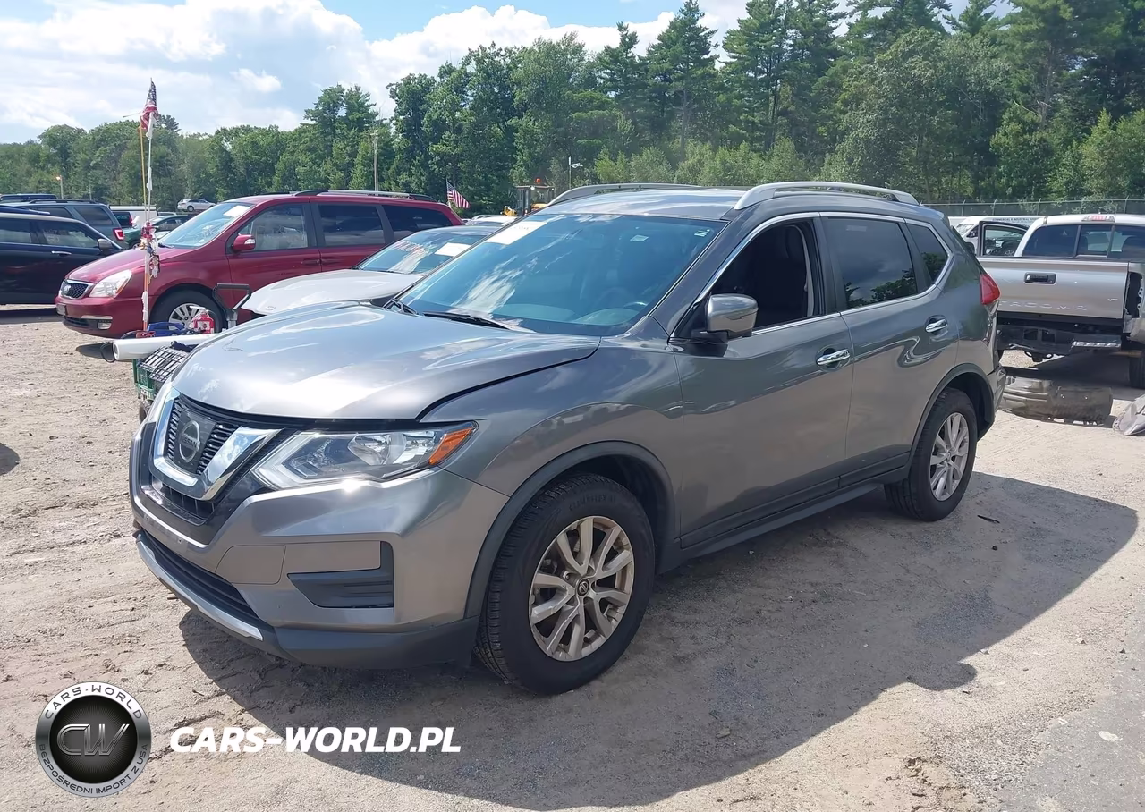 2017 Nissan Rogue Sv VIN:JN8AT2MV4HW280774 - 2