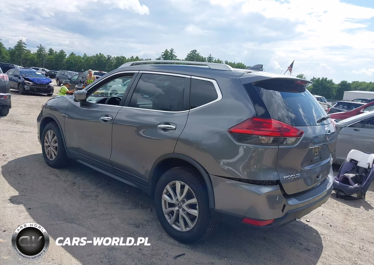 2017 Nissan Rogue Sv VIN:JN8AT2MV4HW280774 - 3