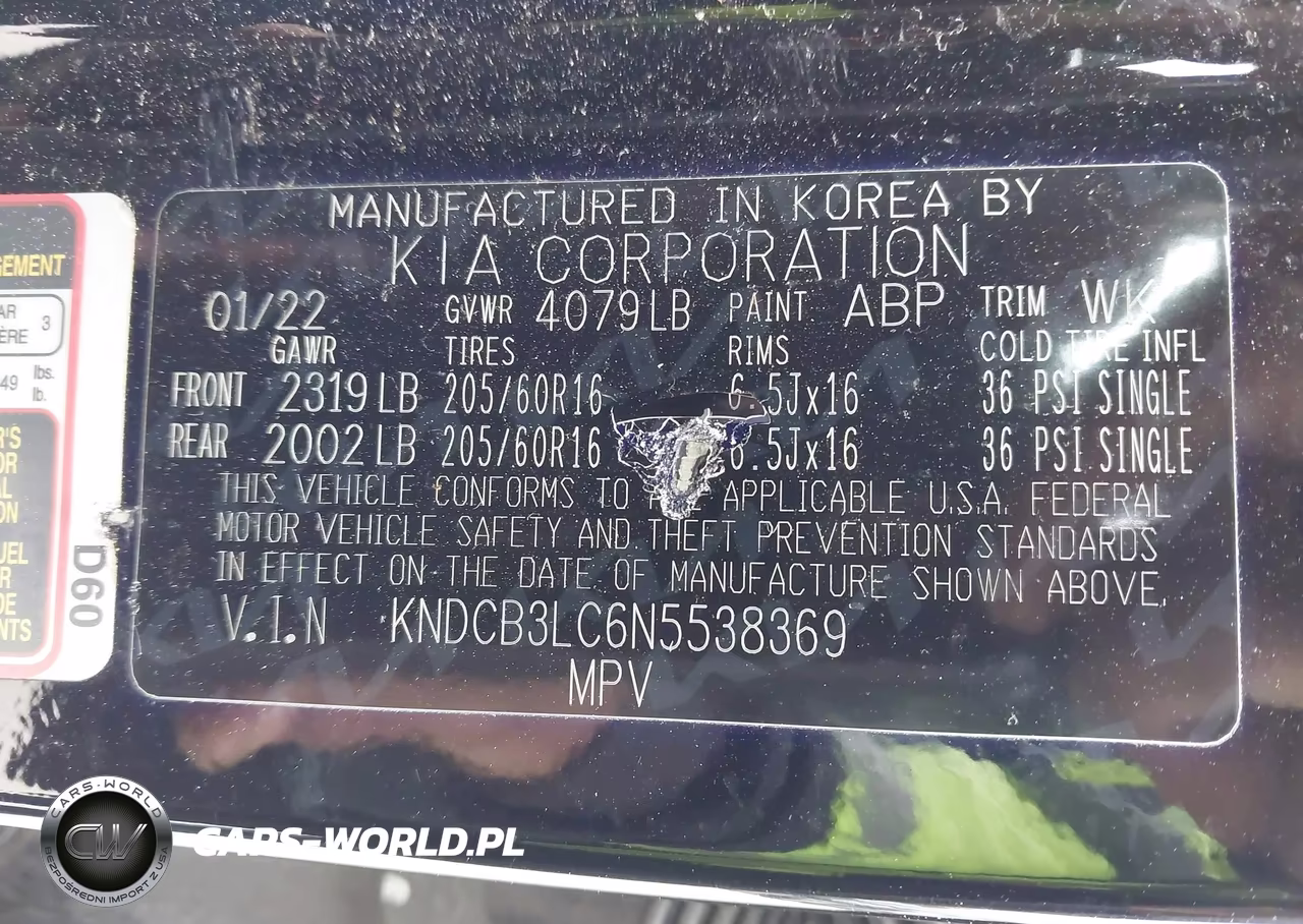 2022 Kia Niro Lx VIN:KNDCB3LC6N5538369 - 9