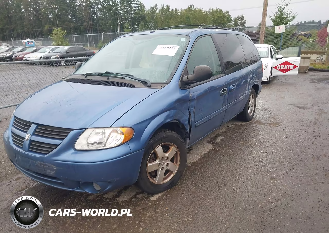 2007 Dodge Grand Caravan Sxt VIN:2D4GP44L17R172322 - 2