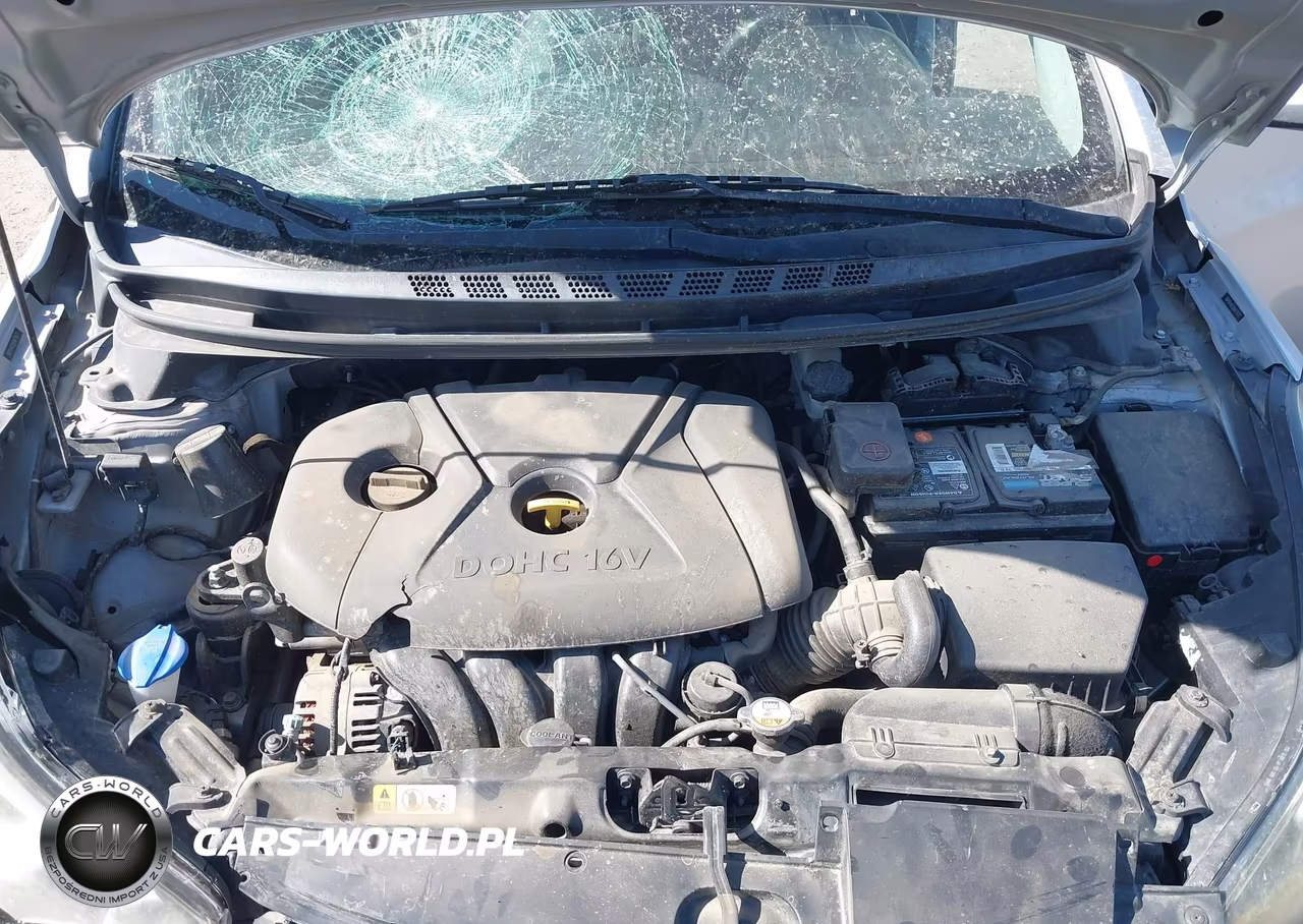 2014 Hyundai Elantra Se VIN:5NPDH4AE0EH477677 - 10
