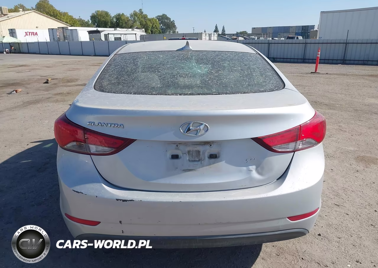 2014 Hyundai Elantra Se VIN:5NPDH4AE0EH477677 - 19