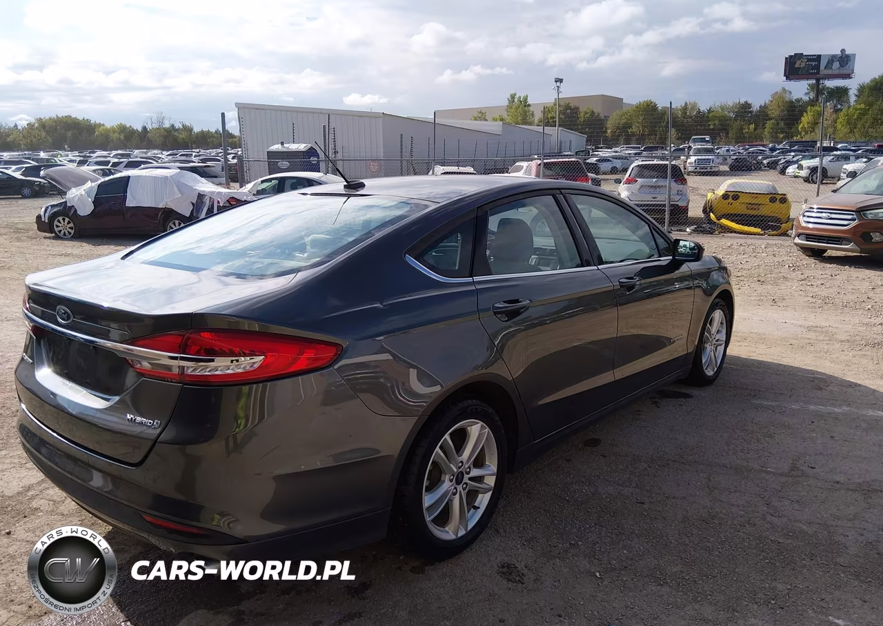2018 Ford Fusion Hybrid S VIN:3FA6P0UU9JR273691 - 4