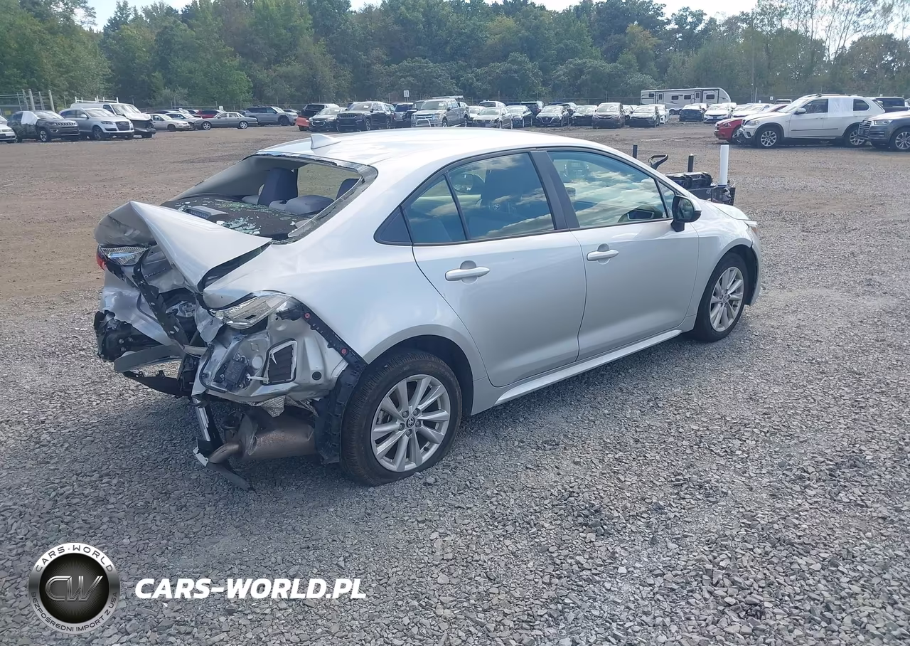 2025 Toyota Corolla Hybrid Le VIN:JTDBCMFEXSJ042666 - 4