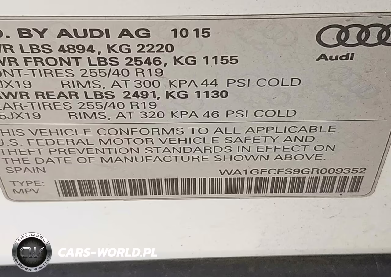 2016 Audi Q3 2.0T Premium Plus VIN:WA1GFCFS9GR009352 - 9
