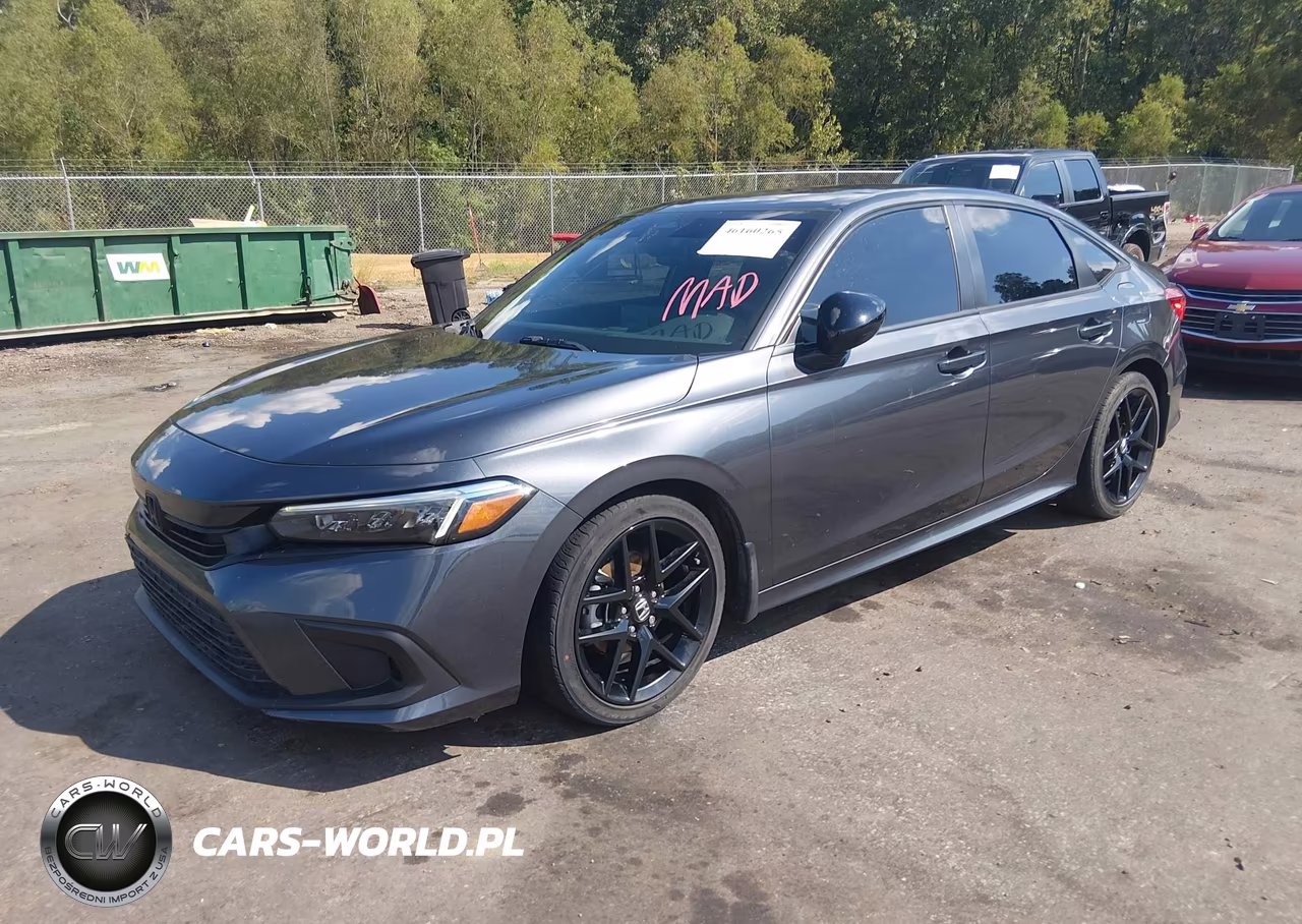 2022 Honda Civic Sport VIN:2HGFE2F50NH584169 - 2