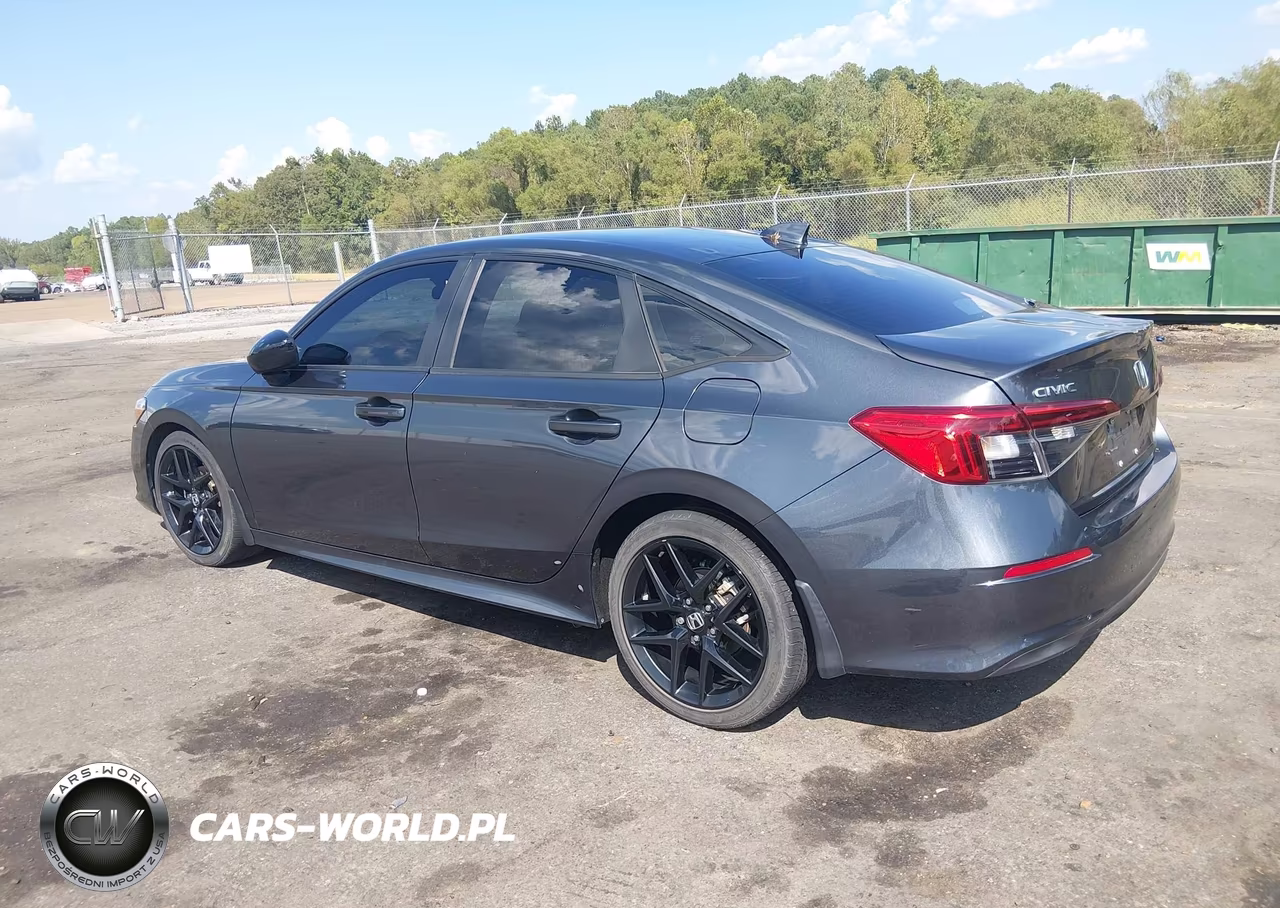 2022 Honda Civic Sport VIN:2HGFE2F50NH584169 - 3