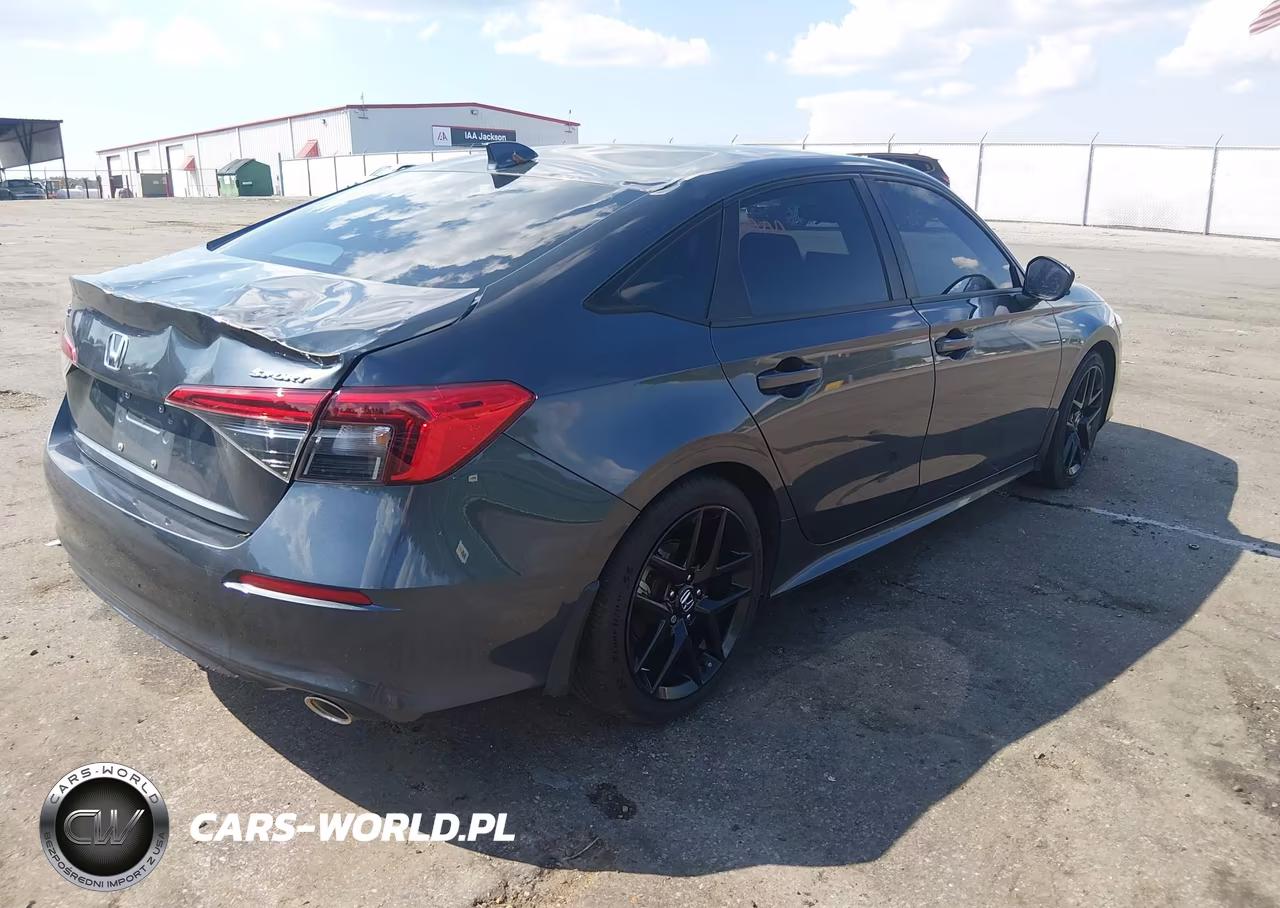 2022 Honda Civic Sport VIN:2HGFE2F50NH584169 - 4