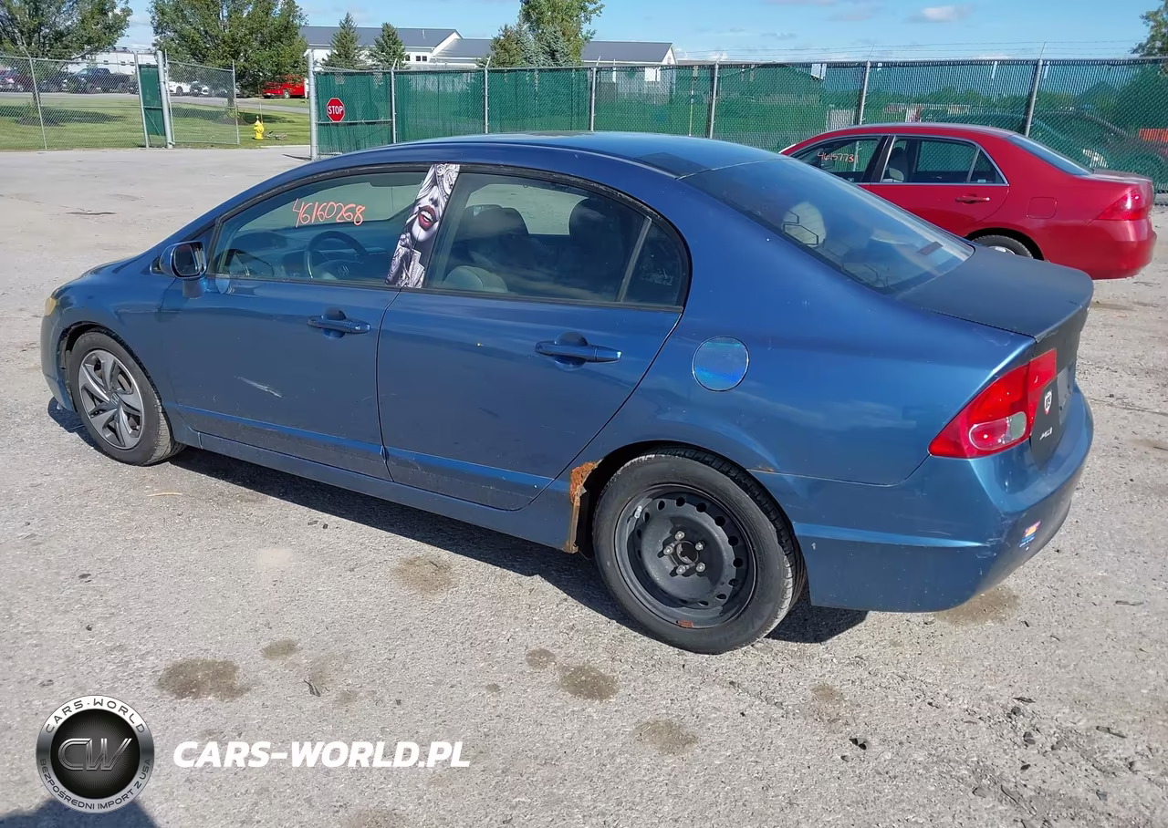 2008 Honda Civic Lx VIN:2HGFA16508H519364 - 3