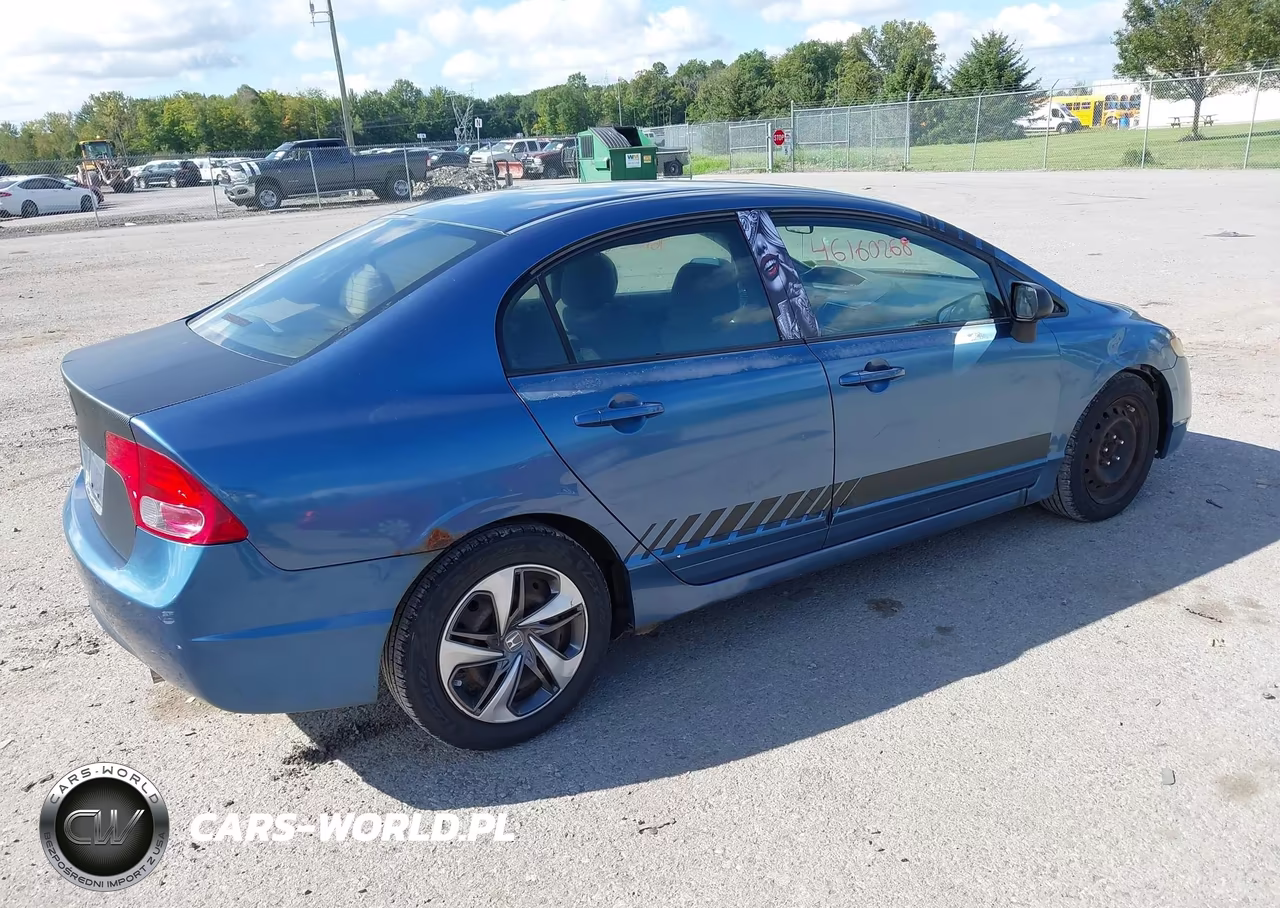2008 Honda Civic Lx VIN:2HGFA16508H519364 - 4