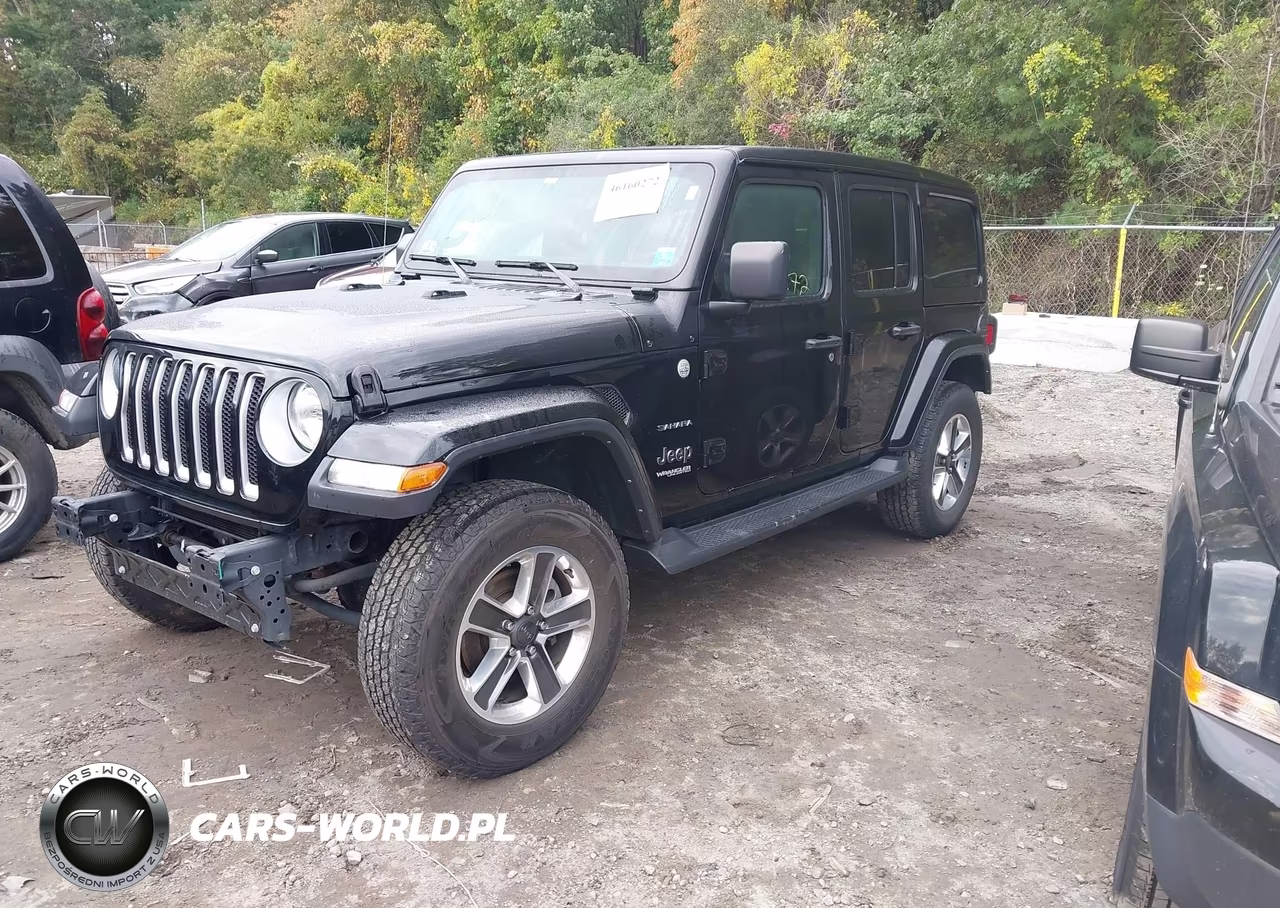 2022 Jeep Wrangler Unlimited Sahara 4X4 VIN:1C4HJXEN2NW252530 - 2