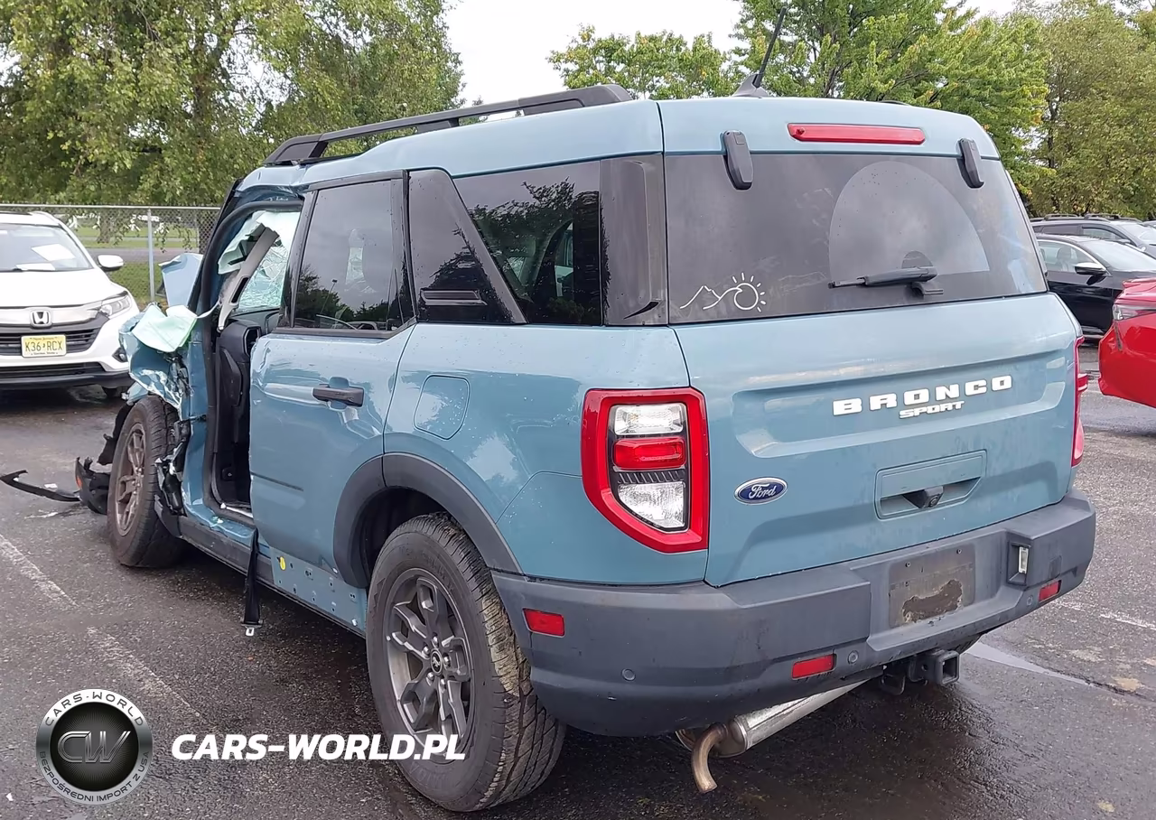 2022 Ford Bronco Sport Big Bend VIN:3FMCR9B67NRD11663 - 3