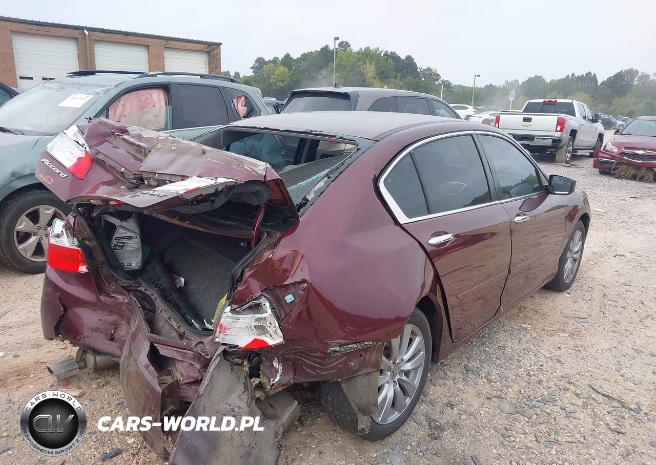 2014 Honda Accord Sport VIN:1HGCR2F53EA039847 - 4