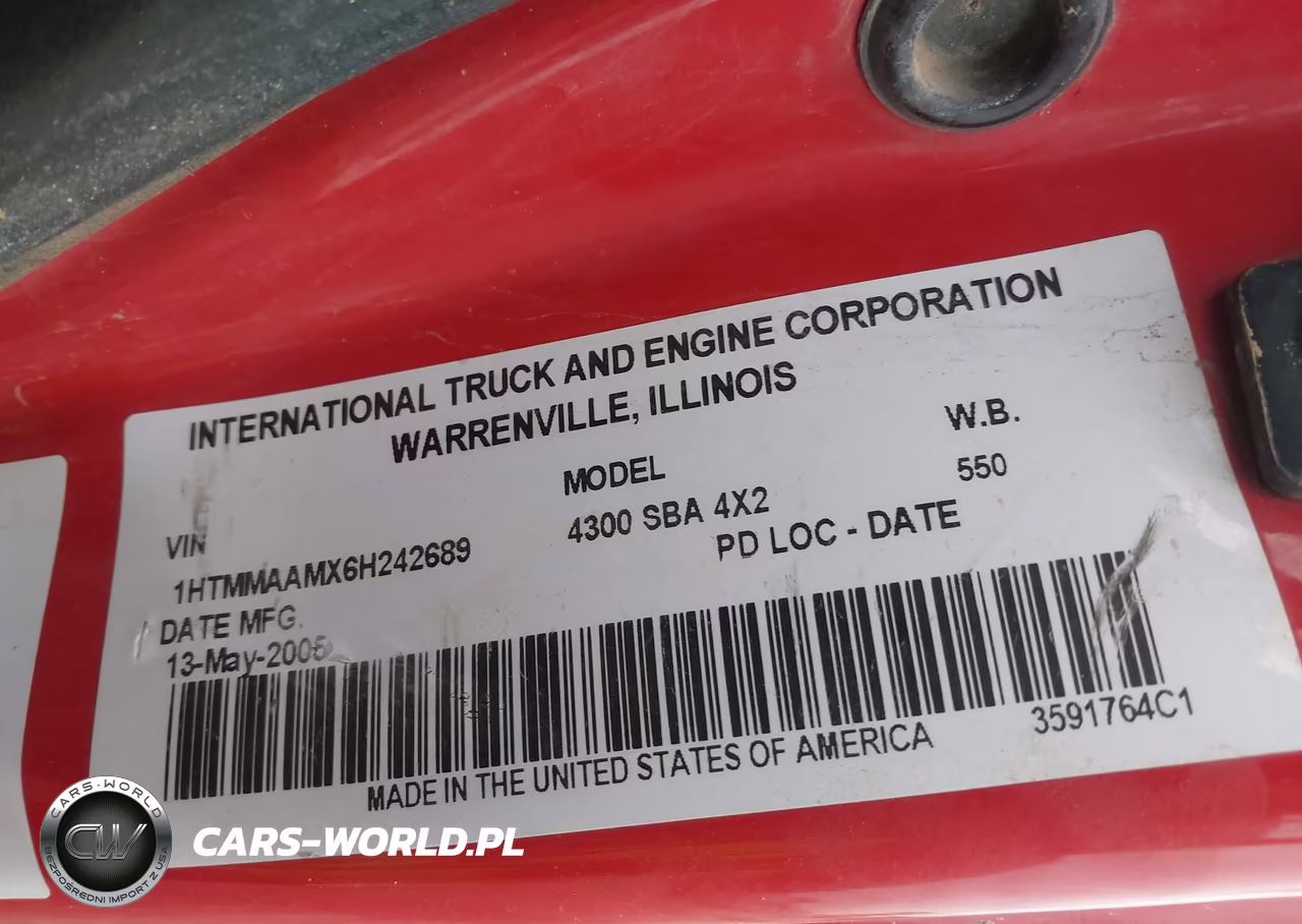 2006 International 4000 4300 VIN:1HTMMAAMX6H242689 - 8