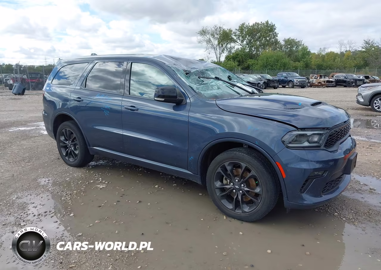 2021 Dodge Durango Gt Plus Awd VIN:1C4RDJDG8MC578988 - 1