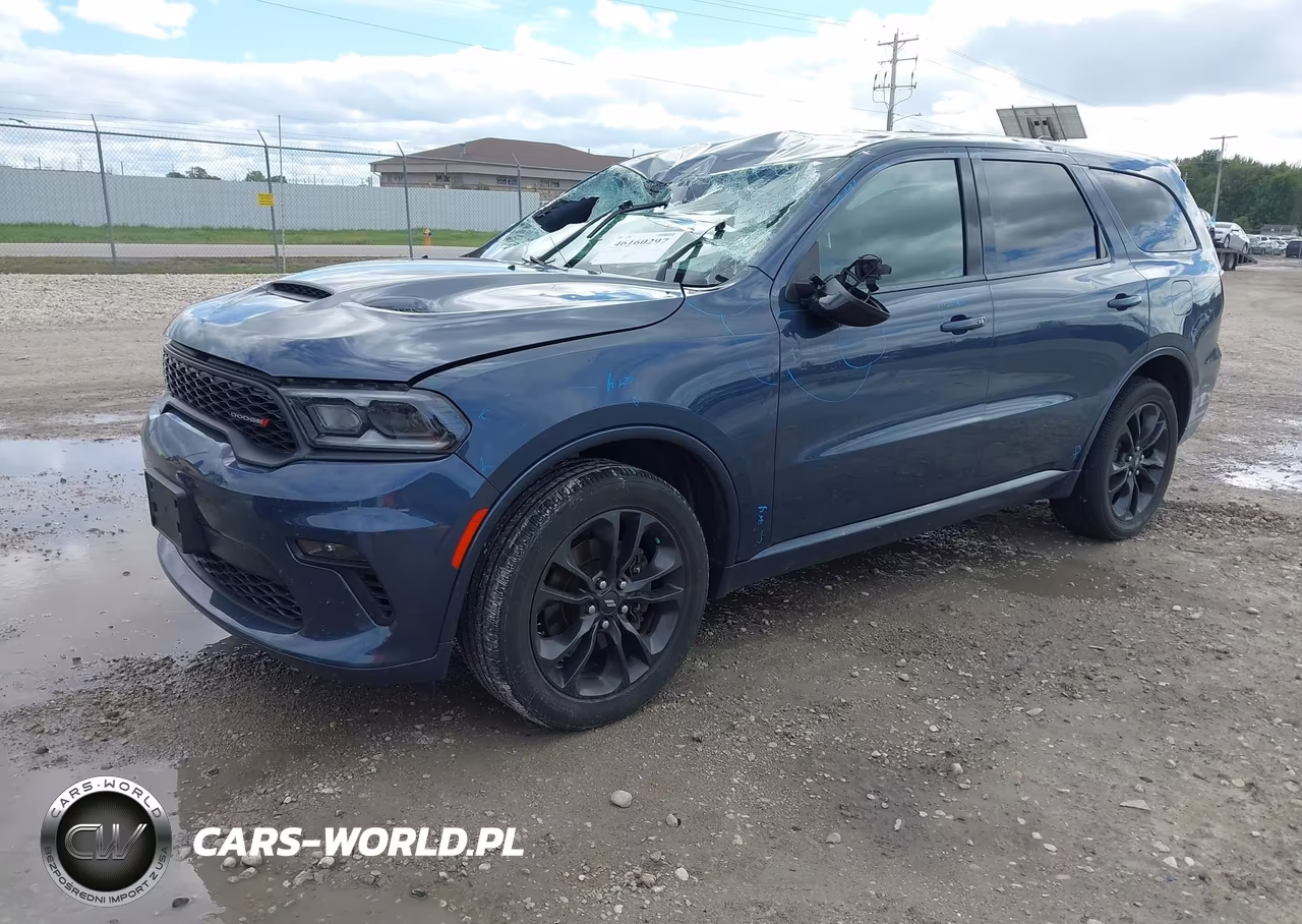 2021 Dodge Durango Gt Plus Awd VIN:1C4RDJDG8MC578988 - 2