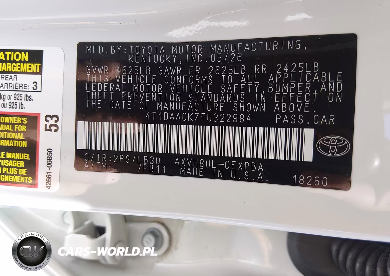 2026 Toyota Camry Xse VIN:4T1DAACK7TU322984 - 9