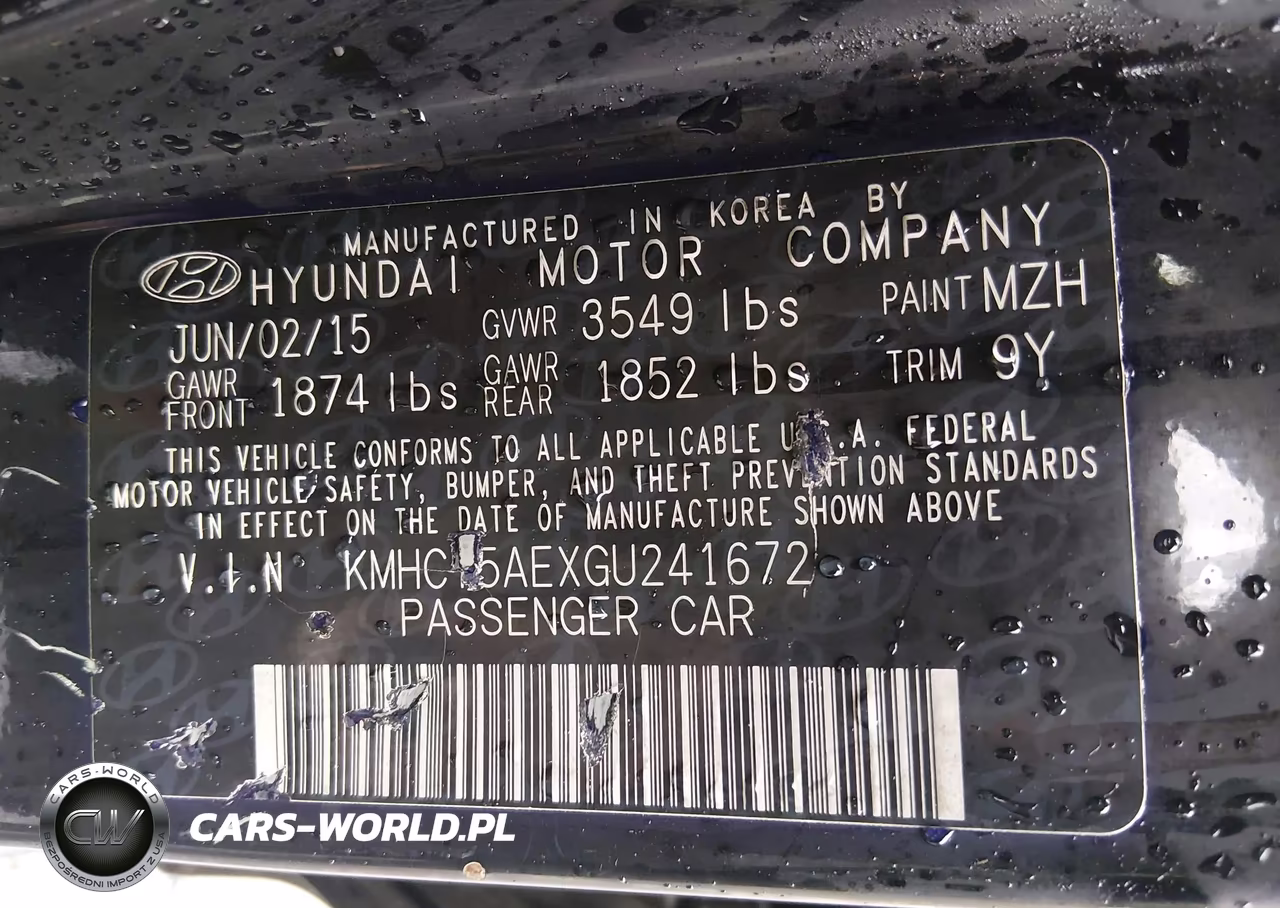 2016 Hyundai Accent Se VIN:KMHCT5AEXGU241672 - 9