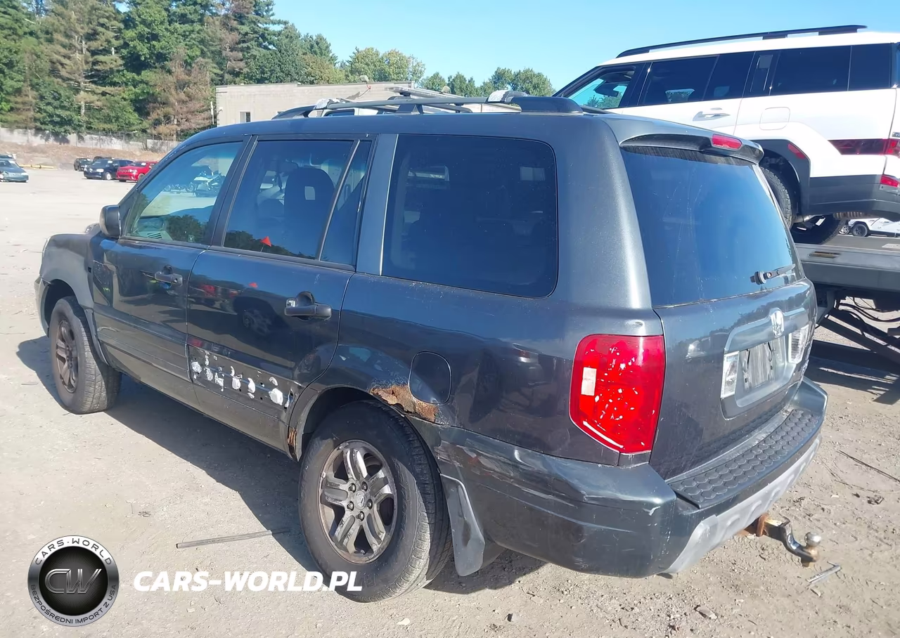 2004 Honda Pilot Ex-L VIN:2HKYF18584H623317 - 3