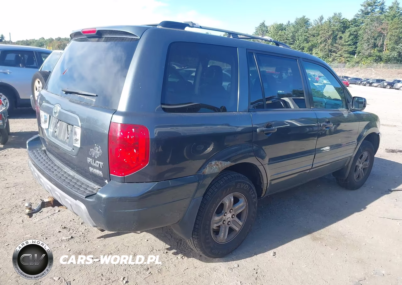 2004 Honda Pilot Ex-L VIN:2HKYF18584H623317 - 4