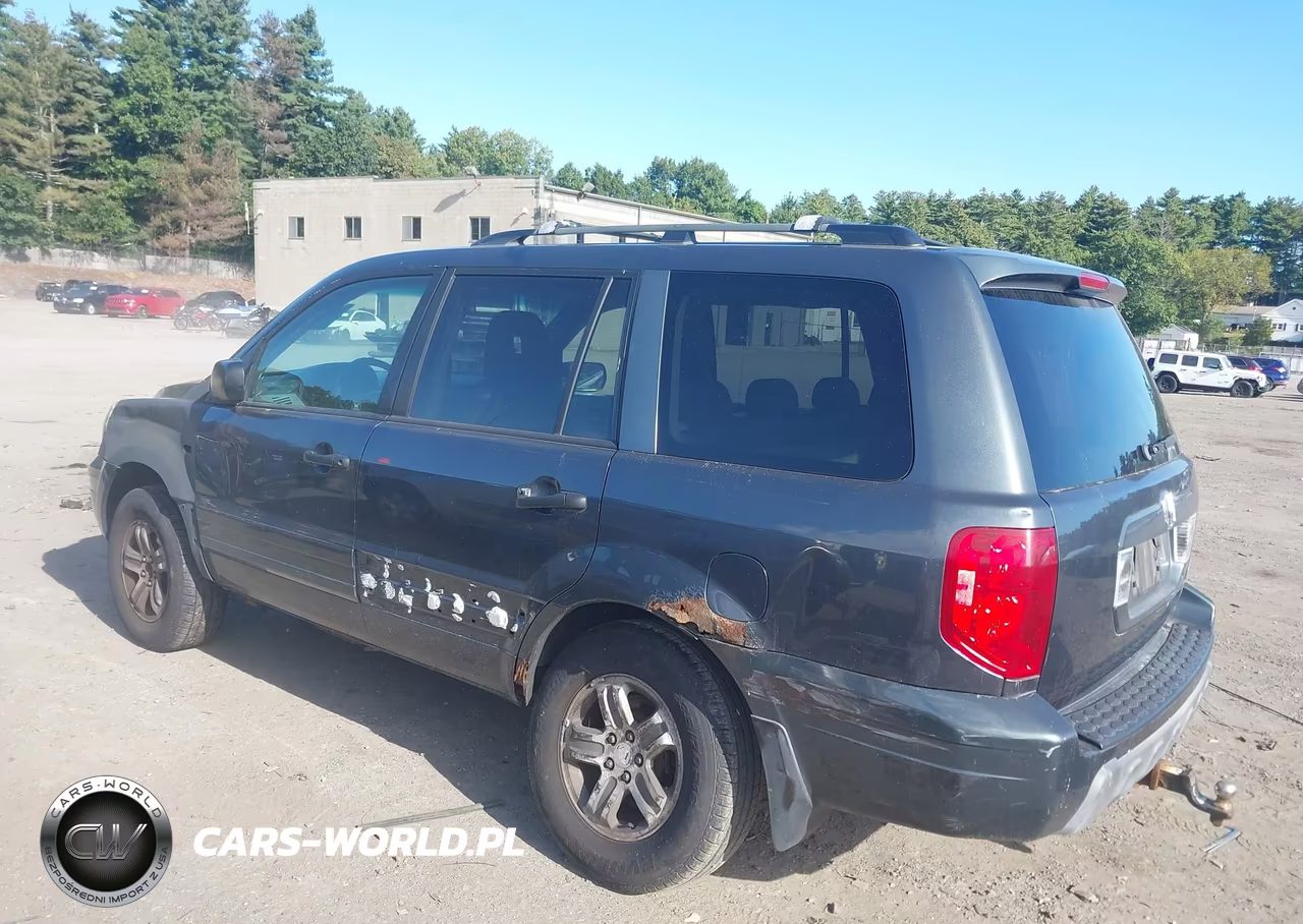 2004 Honda Pilot Ex-L VIN:2HKYF18584H623317 - 6