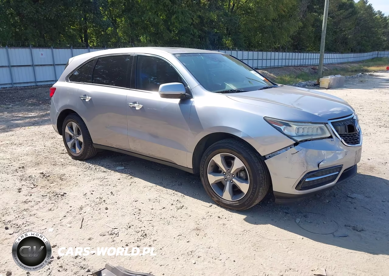 2016 Acura Mdx Acurawatch Plus Package