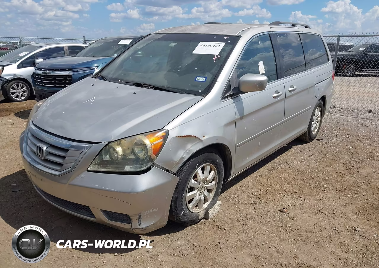 2009 Honda Odyssey Ex VIN:5FNRL38499B020608 - 2