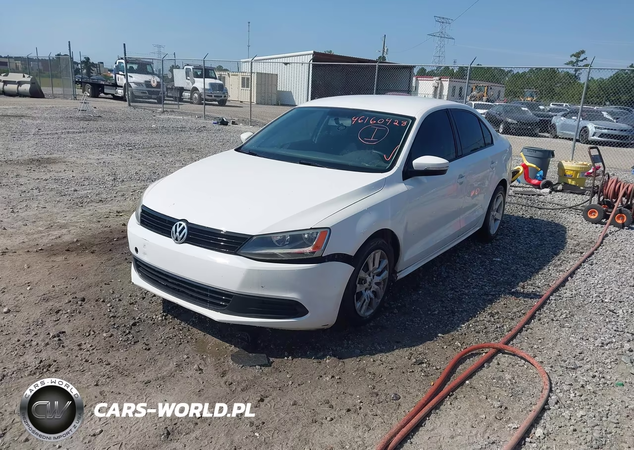 2011 Volkswagen Jetta 2.5L Se VIN:3VWDX7AJ3BM349311 - 2