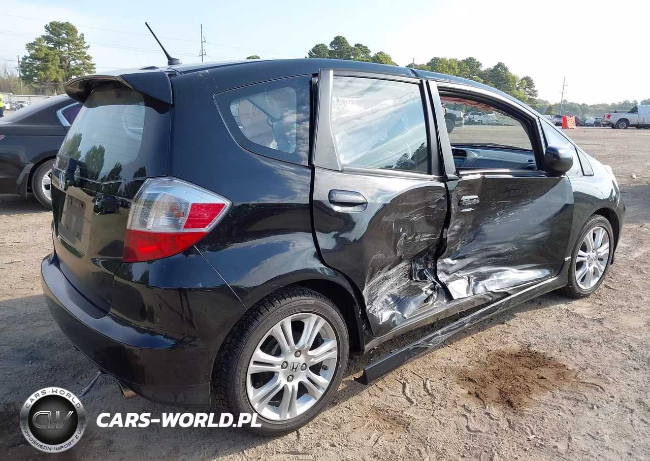 2010 Honda Fit Sport VIN:JHMGE8H44AS016843 - 4
