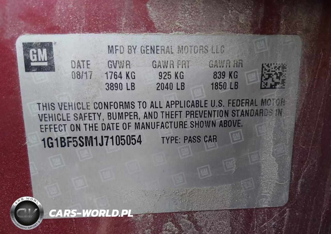 2018 Chevrolet Cruze Premier Auto VIN:1G1BF5SM1J7105054 - 9