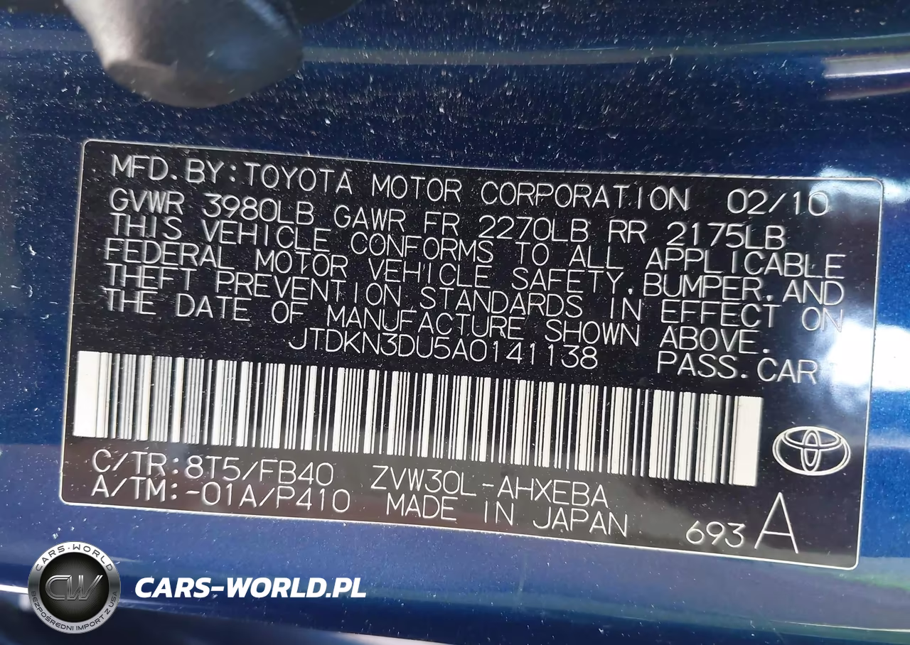 2010 Toyota Prius Ii VIN:JTDKN3DU5A0141138 - 9