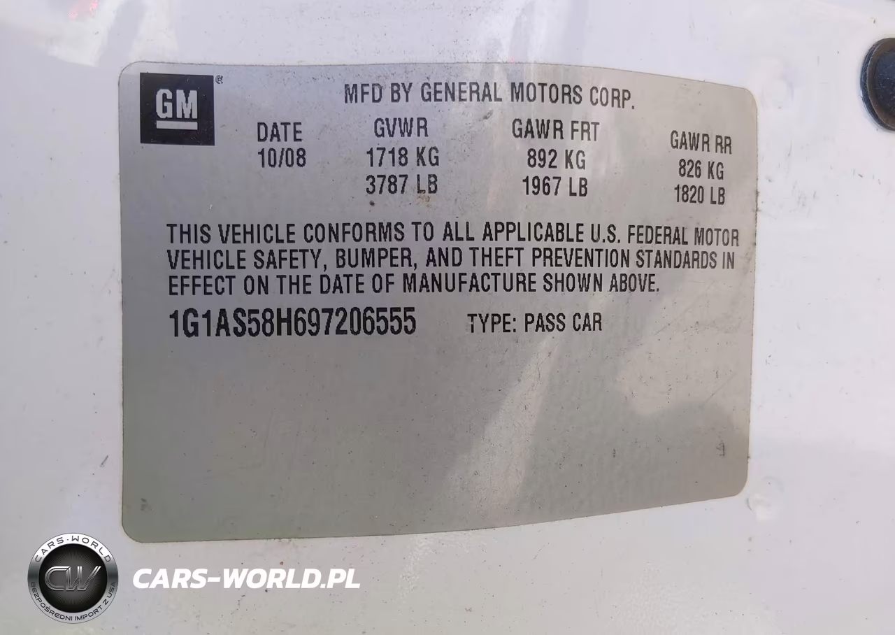 2009 Chevrolet Cobalt Ls VIN:1G1AS58H697206555 - 9