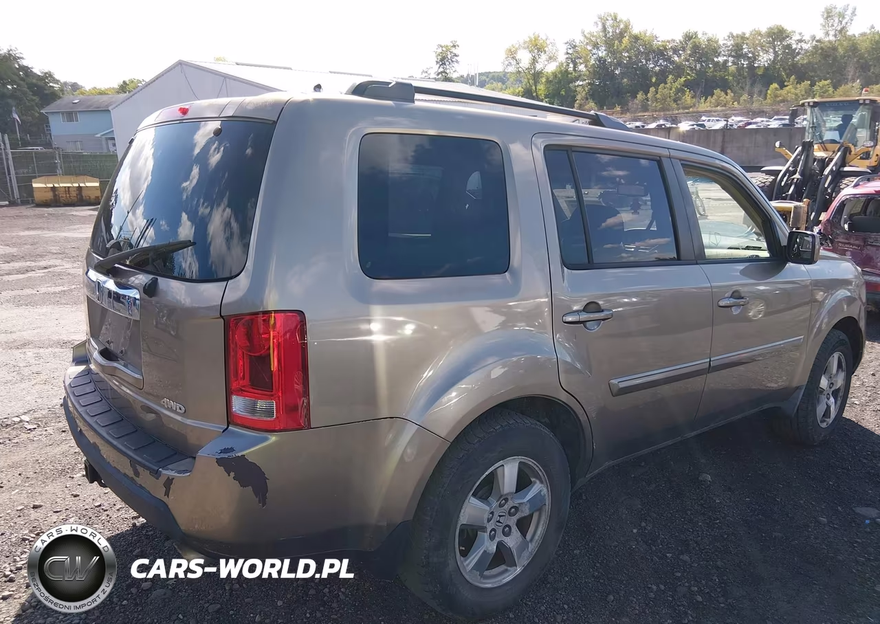 2009 Honda Pilot Ex-L VIN:5FNYF48669B036131 - 4