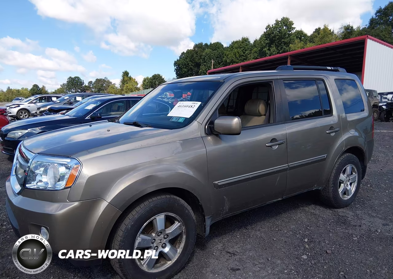 2009 Honda Pilot Ex-L VIN:5FNYF48669B036131 - 6