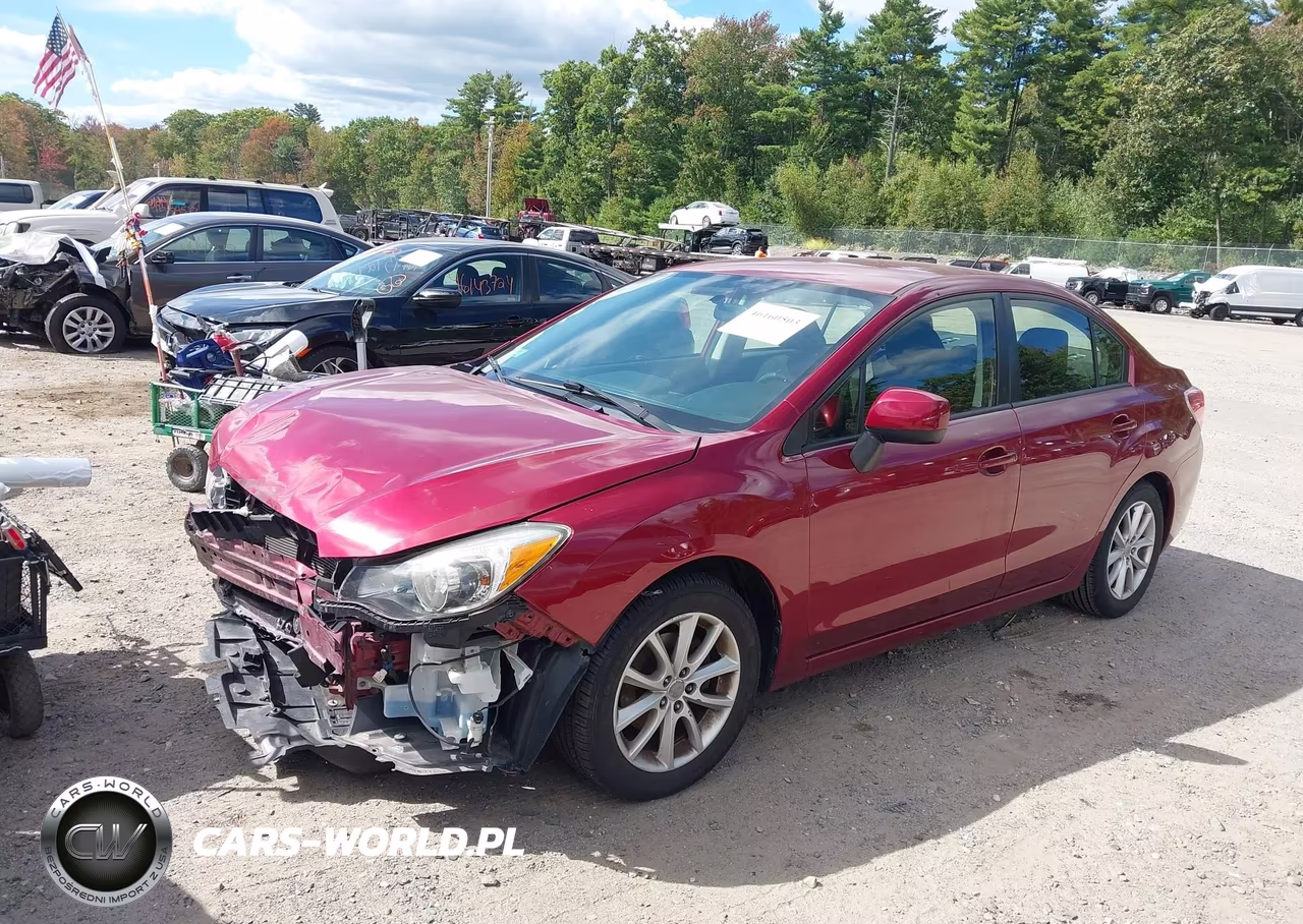 2014 Subaru Impreza 2.0I Premium VIN:JF1GJAC62EH018628 - 2