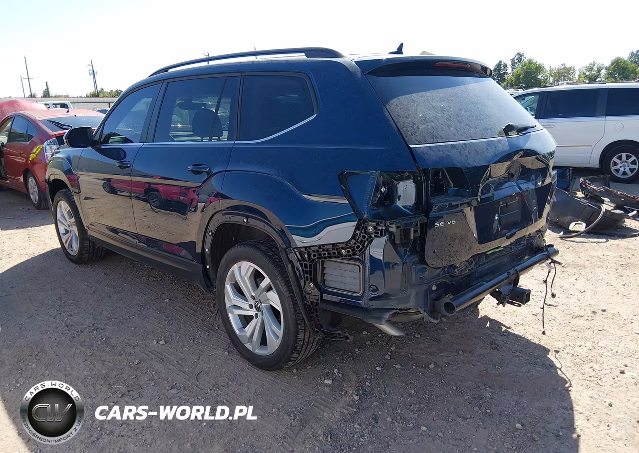 2022 Volkswagen Atlas 3.6L V6 Se W-Technology VIN:1V2WR2CA7NC504016 - 3