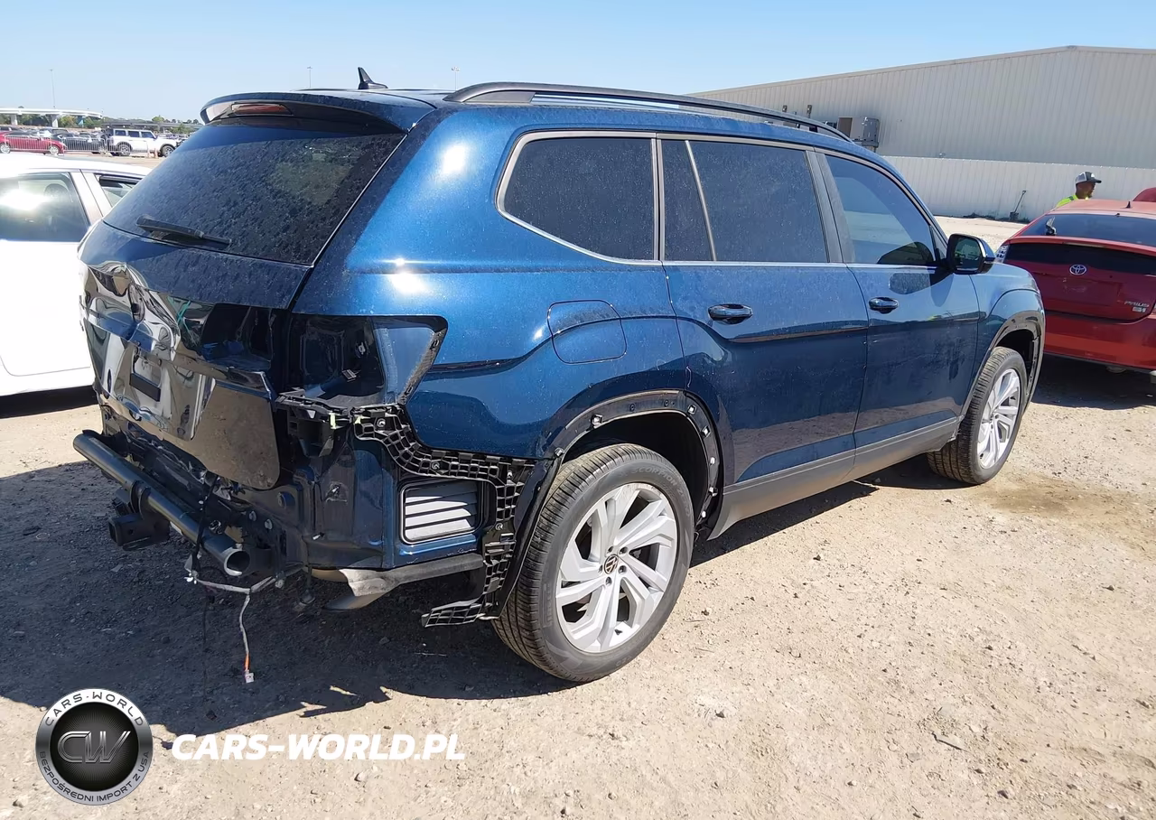 2022 Volkswagen Atlas 3.6L V6 Se W-Technology VIN:1V2WR2CA7NC504016 - 4