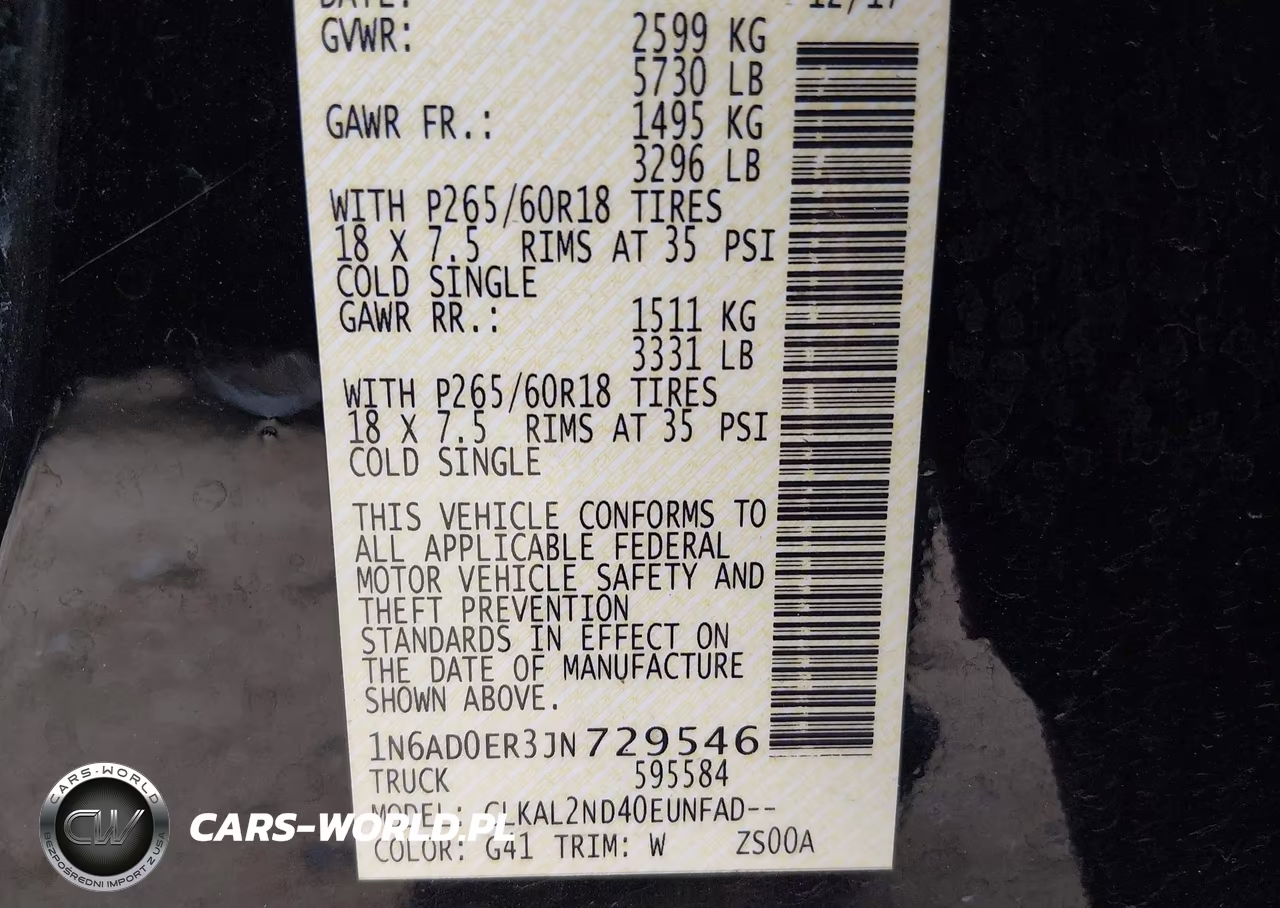2018 Nissan Frontier Sv VIN:1N6AD0ER3JN729546 - 9