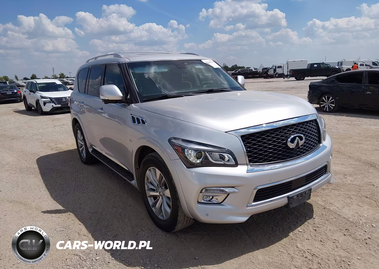 2017 Infiniti Qx80 VIN:JN8AZ2NF5H9640493 - 1