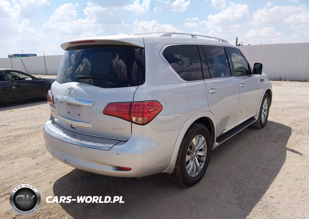 2017 Infiniti Qx80 VIN:JN8AZ2NF5H9640493 - 4
